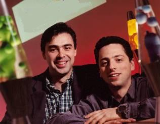 Google Guys (Larry Page(L) and Sergey Brin(R))